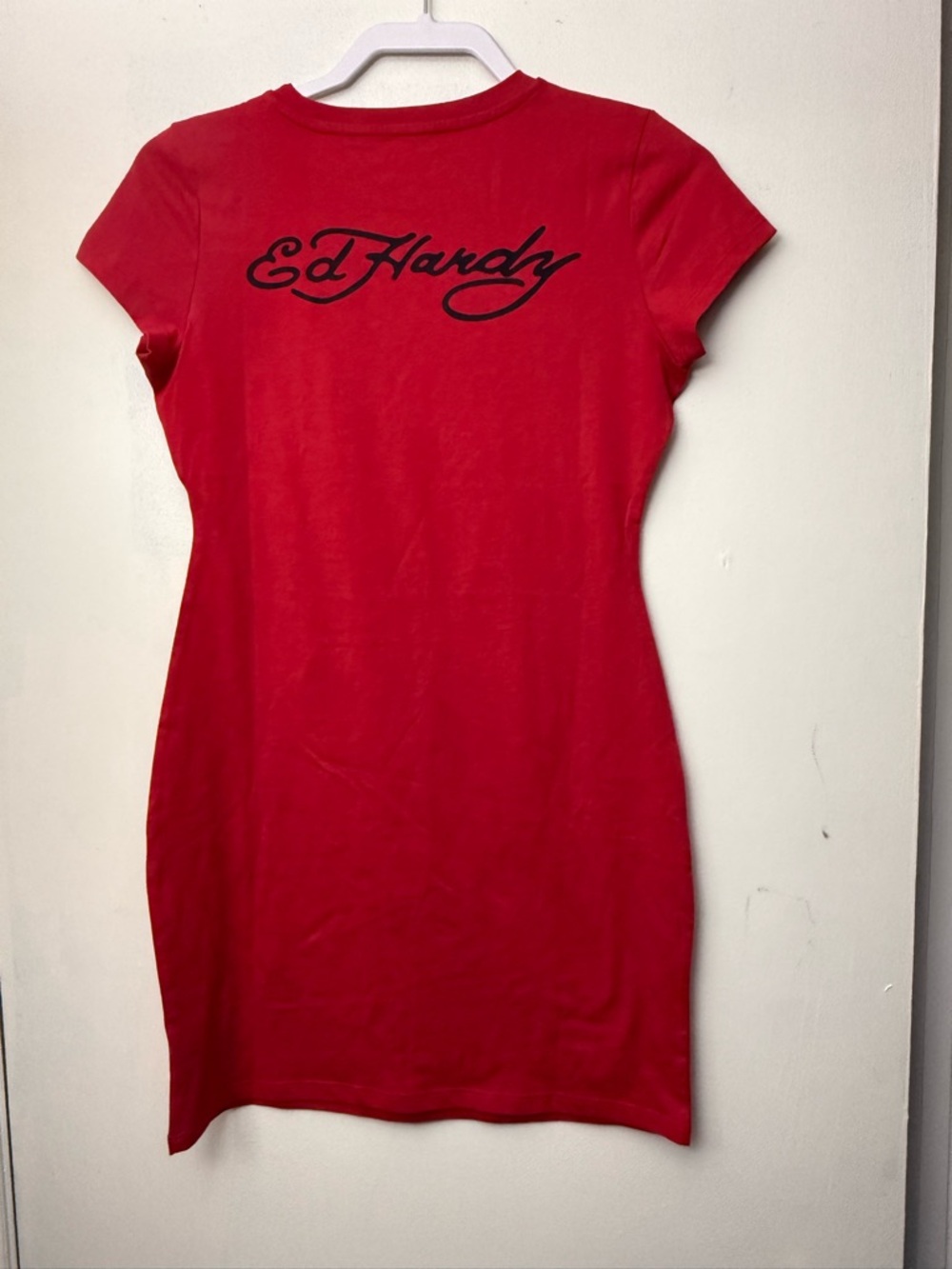 Ed Hardy Red Logo Tee - Picture 2 of 3